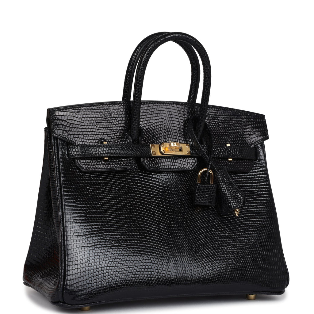 hermes-birkin-25-black-shiny-varanus-niloticus-lizard-gold-hardware-bag