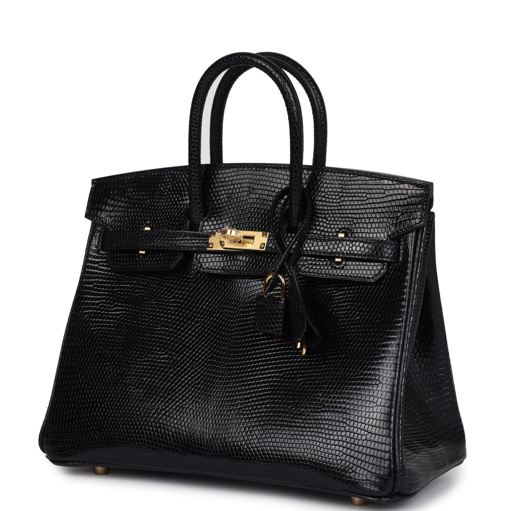 hermes-birkin-25-black-shiny-varanus-niloticus-lizard-gold-hardware-bag