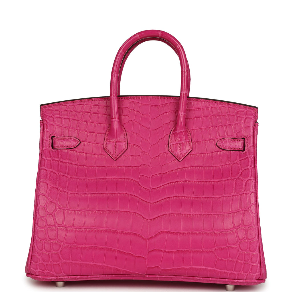 hermes-birkin-25-rose-shocking-matte-niloticus-crocodile-palladium-bag