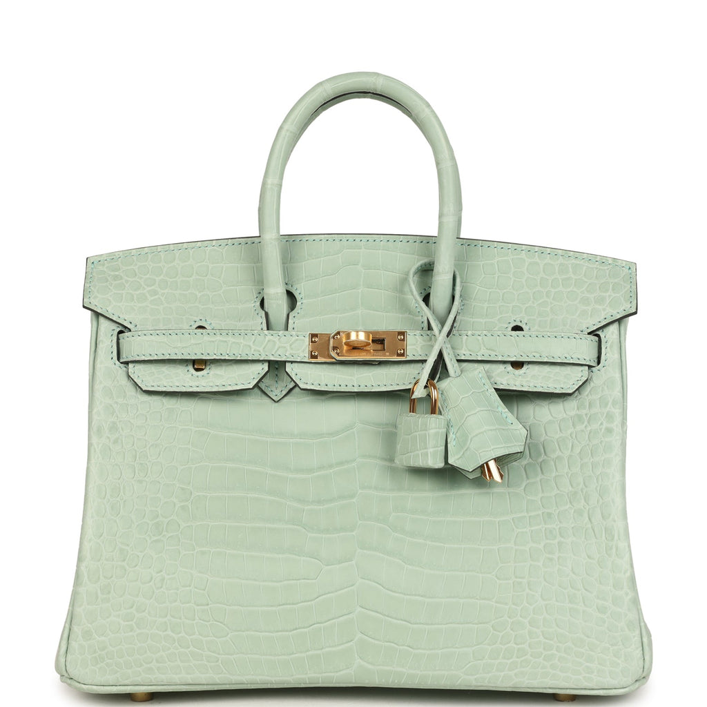 hermes-birkin-25-vert-deau-matte-porosus-crocodile-gold-hardware-bag