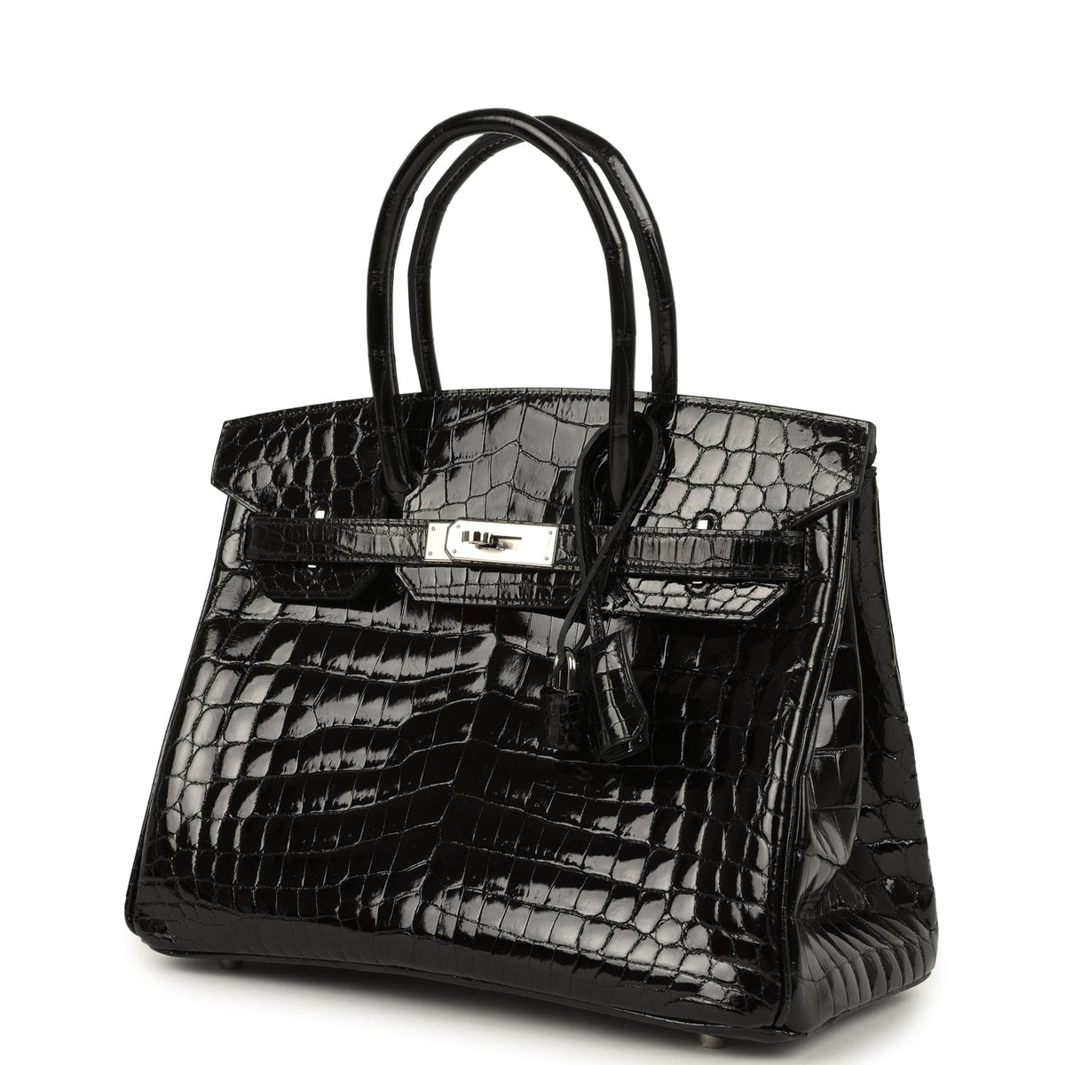 hermes-birkin-30-black-shiny-crocodile-niloticus-palladium-hardware-bag