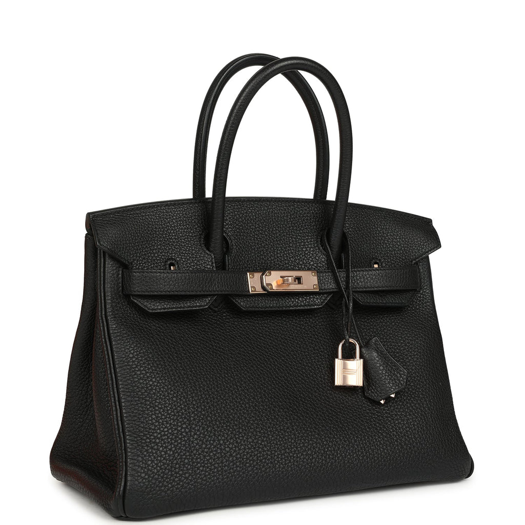 hermes-birkin-30-black-togo-rose-gold-hardware-bag