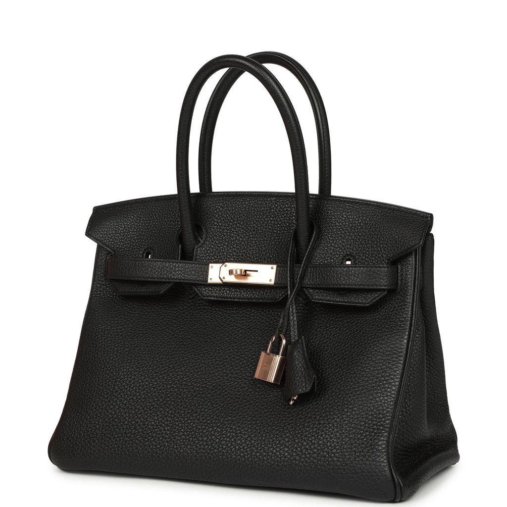 hermes-birkin-30-black-togo-rose-gold-hardware-bag