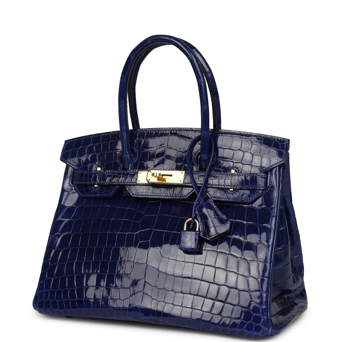 hermes-birkin-30-bleu-electric-shiny-niloticus-crocodile-gold-hardware-bag