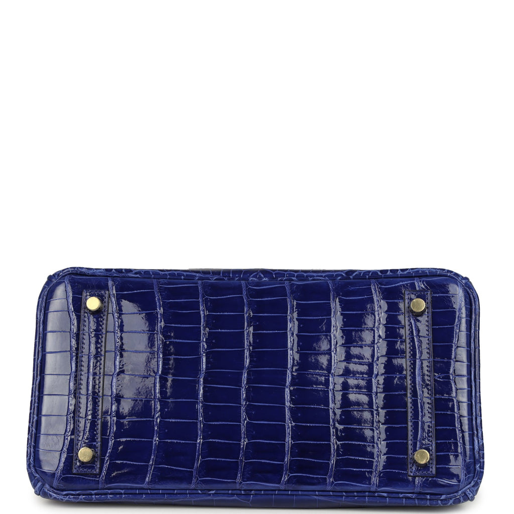 hermes-birkin-30-bleu-electric-shiny-porosus-crocodile-gold-hardware-bag