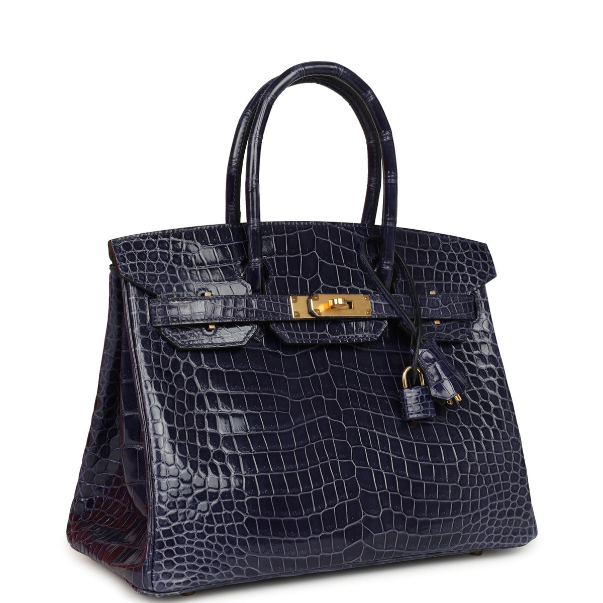 hermes-birkin-30-bleu-encre-shiny-porosus-crocodile-gold-hardware-bag