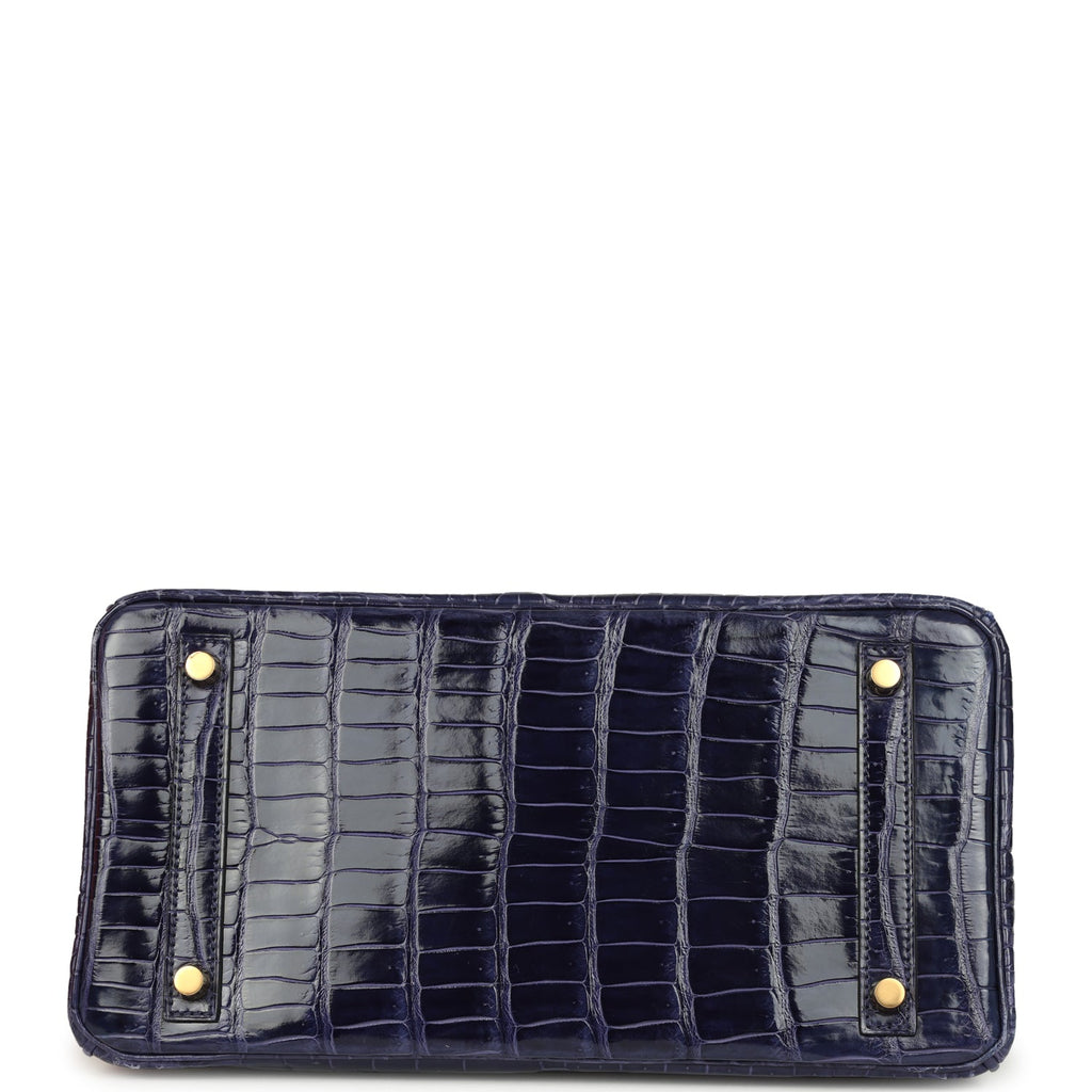 hermes-birkin-30-bleu-encre-shiny-porosus-crocodile-gold-hardware-bag