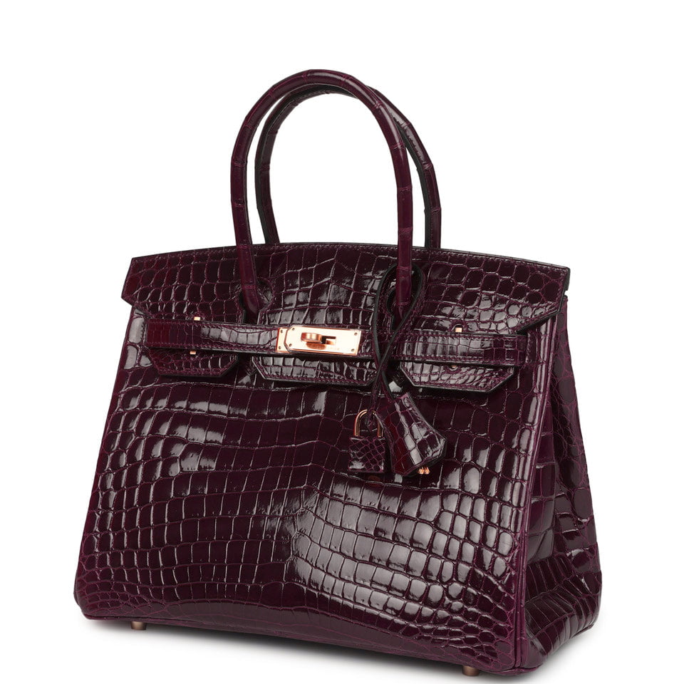 hermes-birkin-30-bordeaux-shiny-niloticus-crocodile-gold-hardware-bag