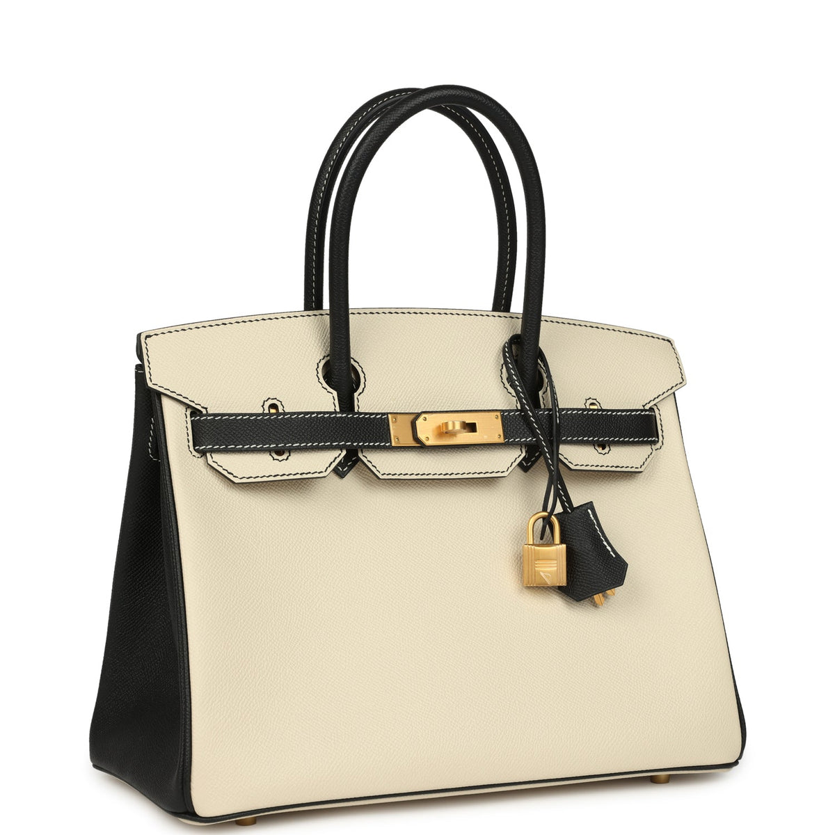 hermes-birkin-30-craie-and-black-epsom-brushed-gold-hardware-bag