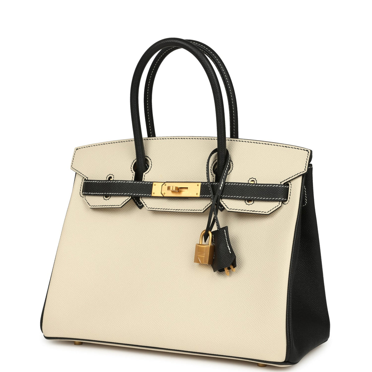 hermes-birkin-30-craie-and-black-epsom-brushed-gold-hardware-bag
