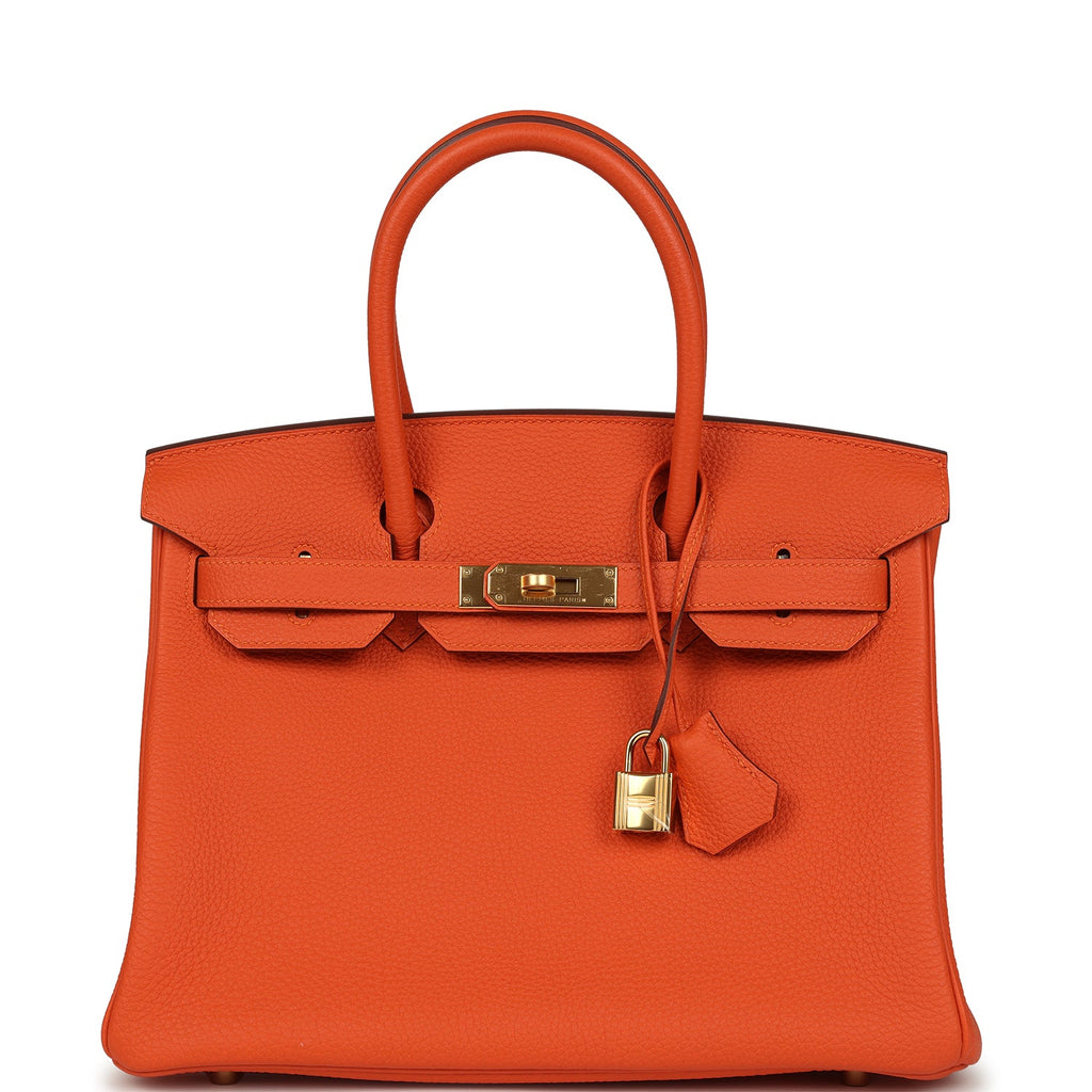 hermes-birkin-30-feu-togo-gold-hardware-bag