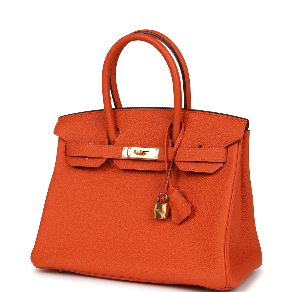 hermes-birkin-30-feu-togo-gold-hardware-bag