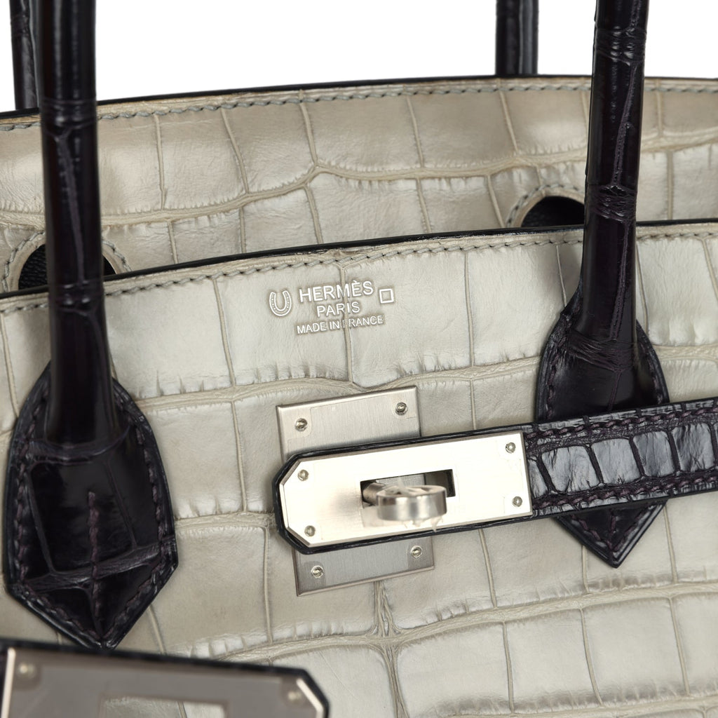 hermes-birkin-30-gris-perle-and-prunoir-matte-alligator-brushed-palladium-hardware-bag