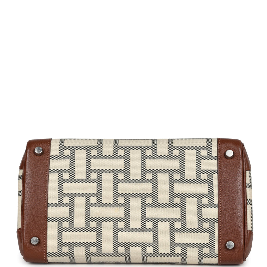 hermes-birkin-30-marron-dinde-buffalo-and-mosaique-canvas-palladium-hardware-bag