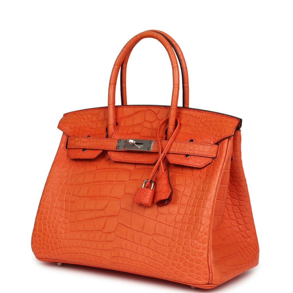 hermes-birkin-30-orange-poppy-matte-alligator-palladium-hardware-bag