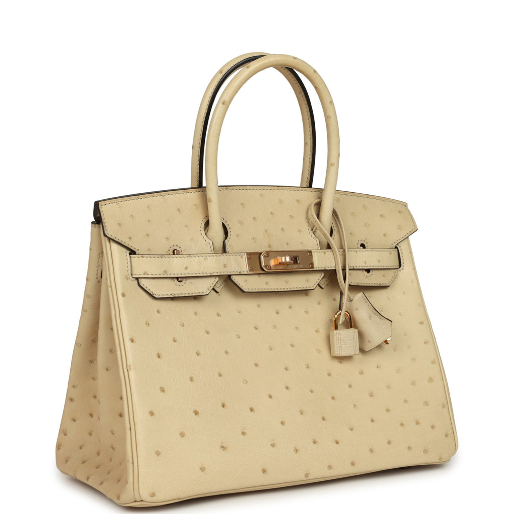 hermes-birkin-30-parchemin-ostrich-rose-gold-hardware-bag