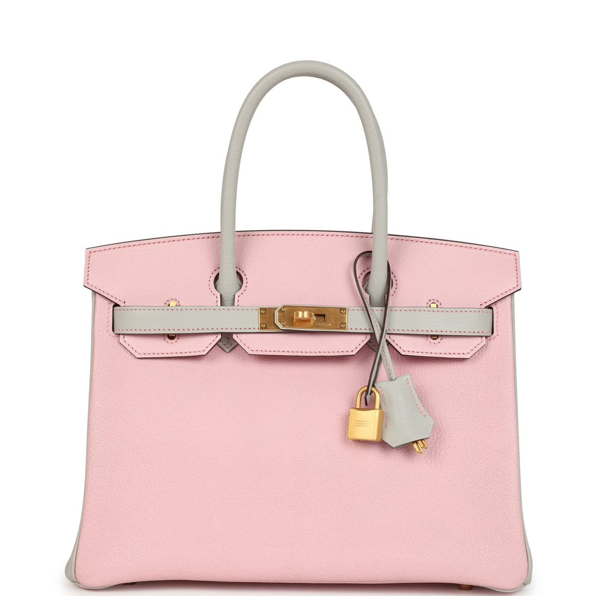 hermes-birkin-30-rose-sakura-and-gris-perle-chevre-brushed-gold-hardware-bag
