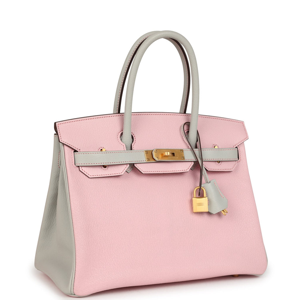 hermes-birkin-30-rose-sakura-and-gris-perle-chevre-brushed-gold-hardware-bag