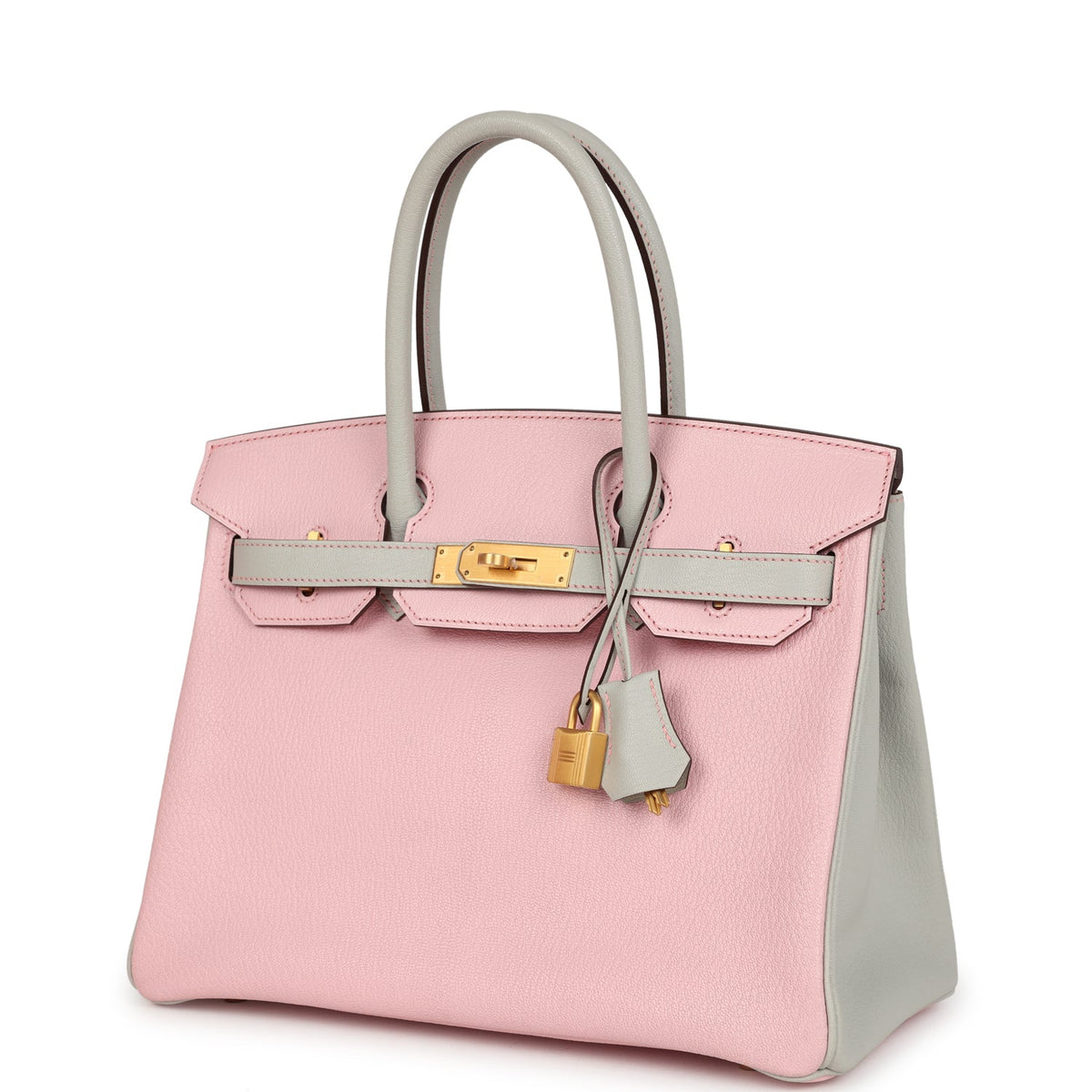 hermes-birkin-30-rose-sakura-and-gris-perle-chevre-brushed-gold-hardware-bag