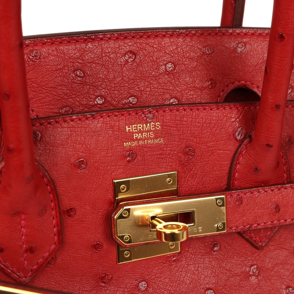 hermes-birkin-30-rouge-vif-ostrich-gold-hardware-bag