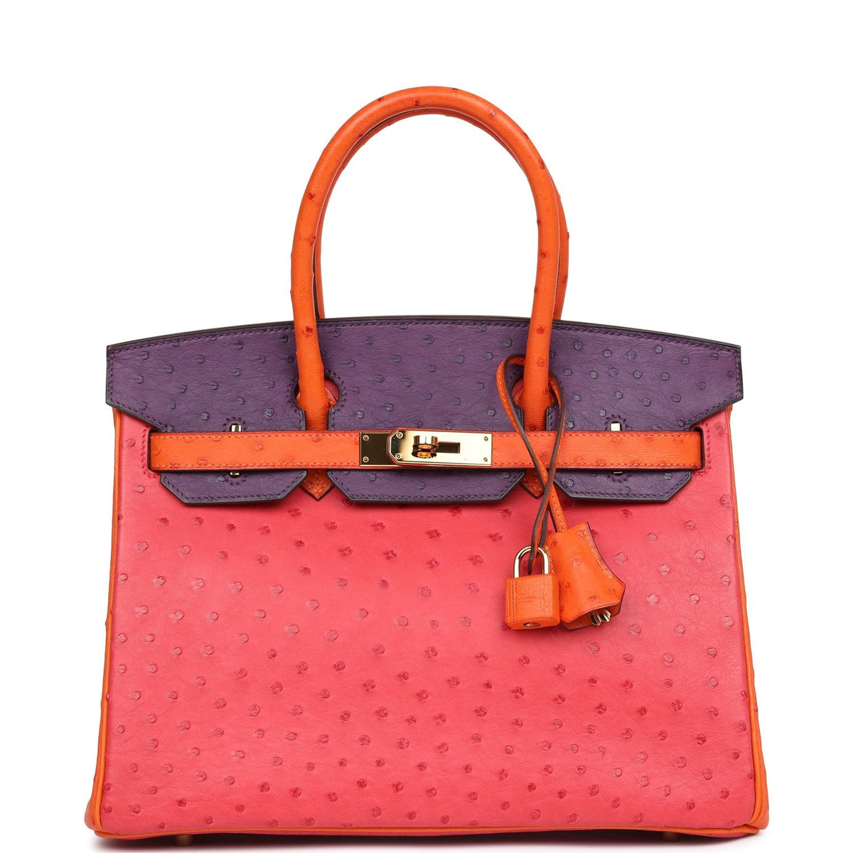 hermes-birkin-30-tangerine-violet-and-bougainvillea-ostrich-gold-hardware-bag