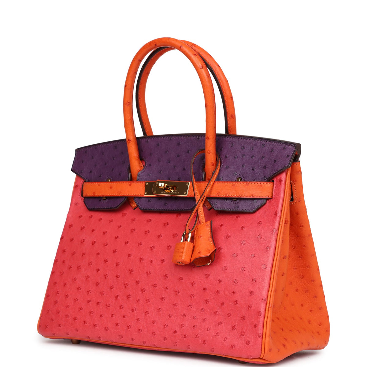 hermes-birkin-30-tangerine-violet-and-bougainvillea-ostrich-gold-hardware-bag