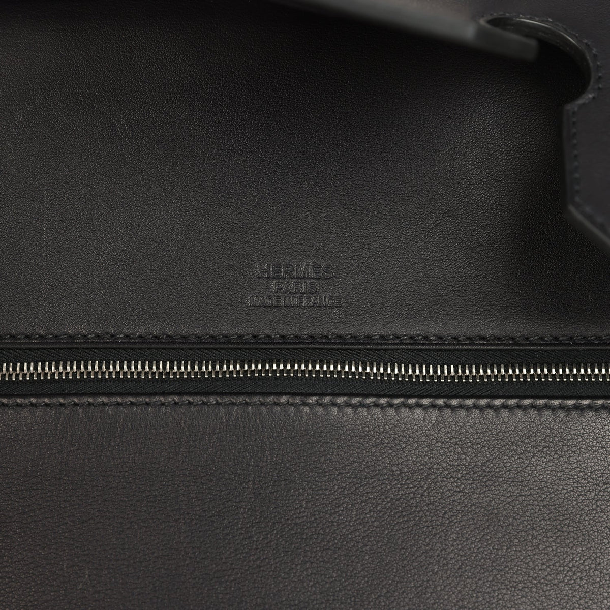 Hermes Birkin 35 A L'Envers Black-Ecru Toile H Canvas and Black Volupto Palladium Hardware