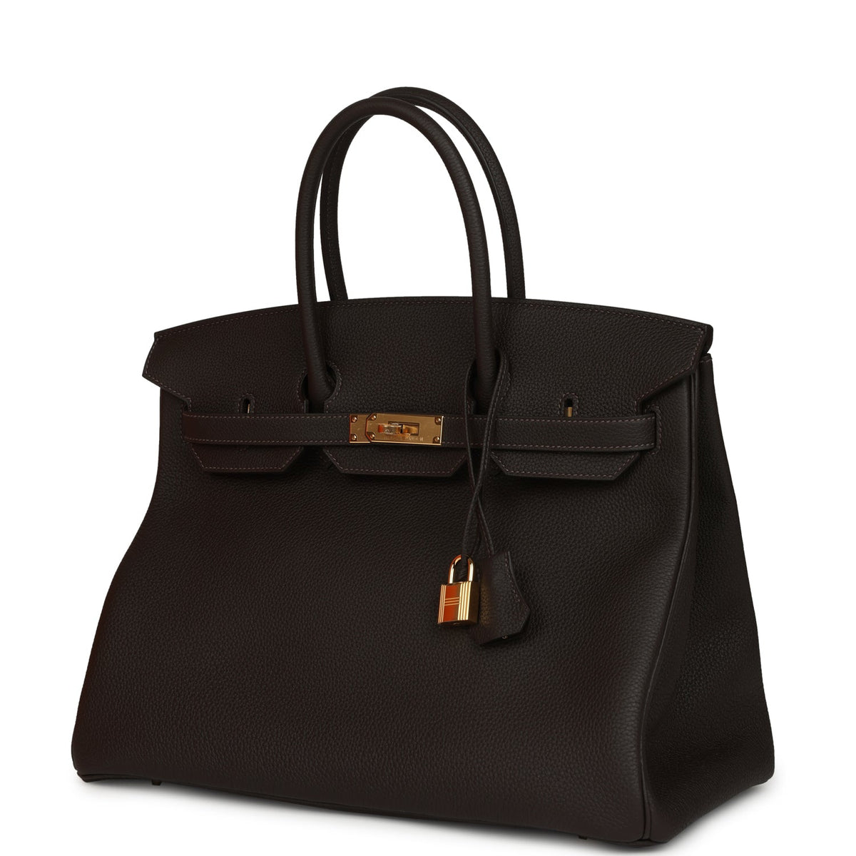 Hermes Birkin 35 Bai-Brun Togo Gold Hardware