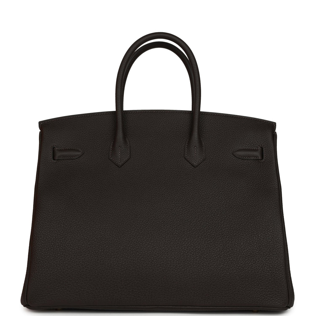 Hermes Birkin 35 Bai-Brun Togo Gold Hardware