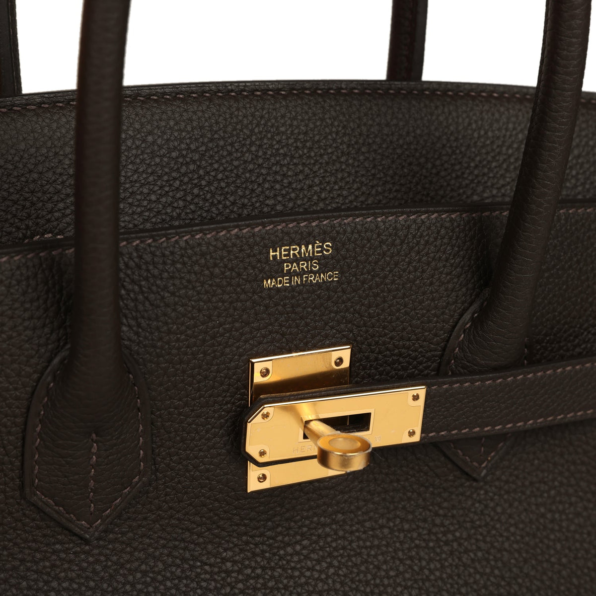 Hermes Birkin 35 Bai-Brun Togo Gold Hardware