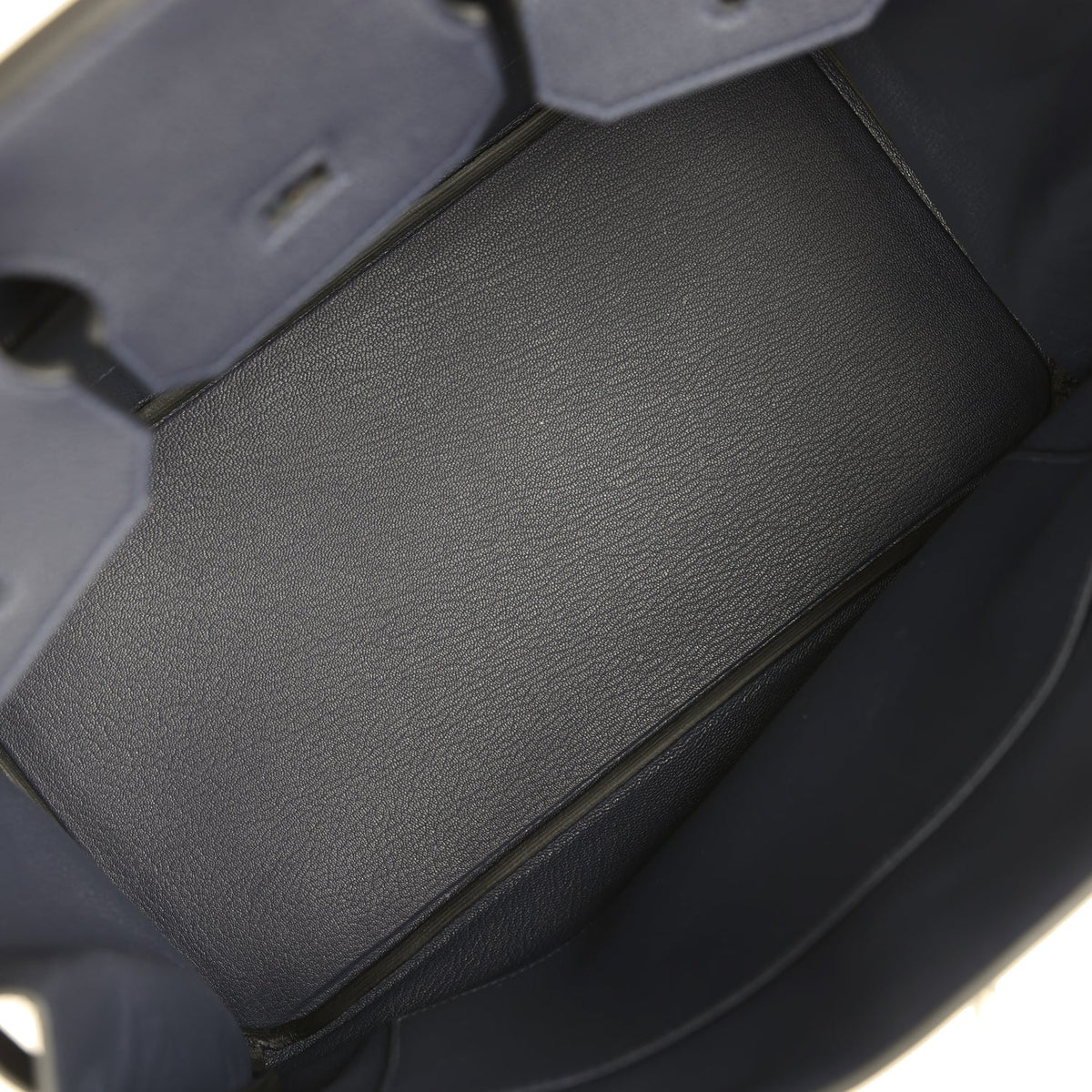 Hermes Birkin 35 Bleu Nuit Togo Palladium Hardware