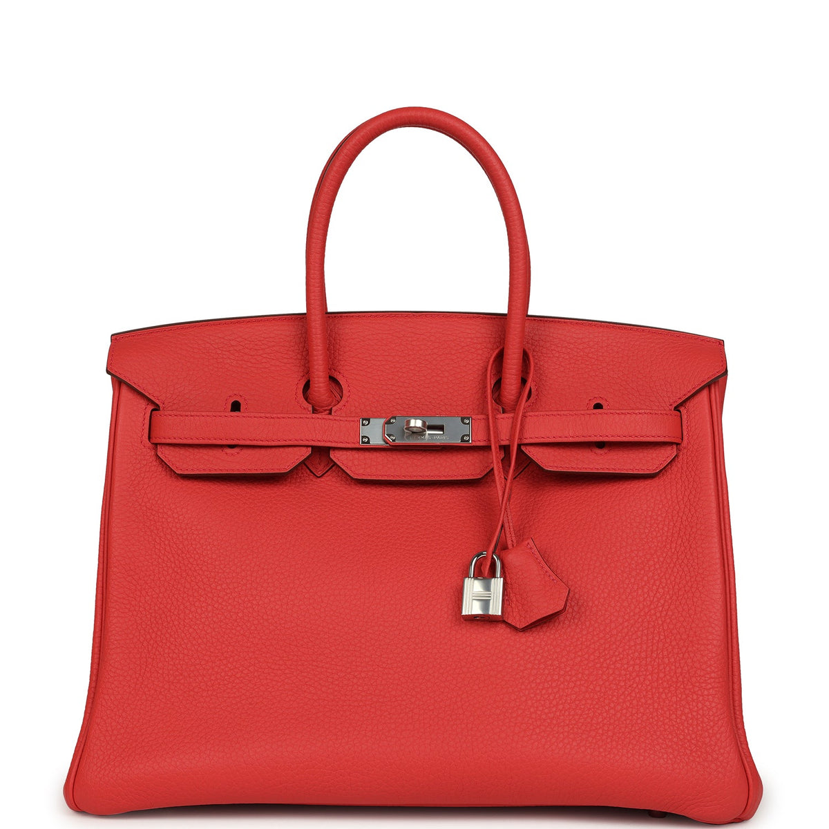 Hermes Birkin 35 Bougainvillea Clemence Palladium Hardware