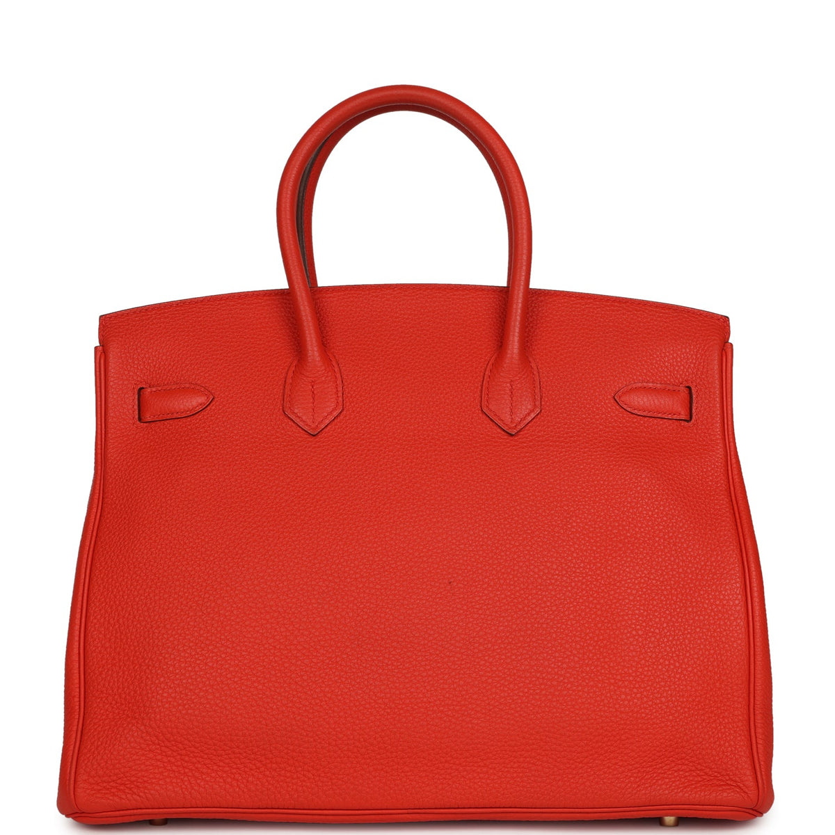Hermes Birkin 35 Capucine Togo Gold Hardware