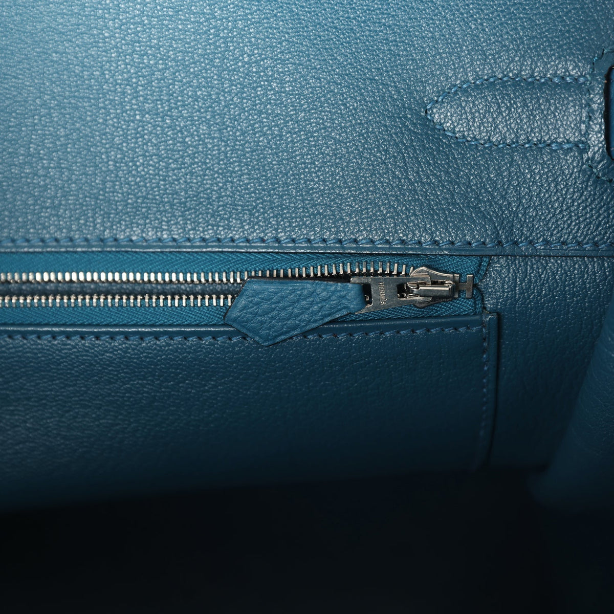 Hermes Birkin 35 Cobalt Togo Palladium Hardware