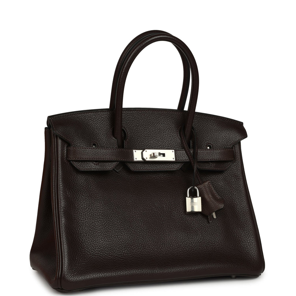Hermes Birkin 35 Ebene Barenia Faubourg Gold Hardware