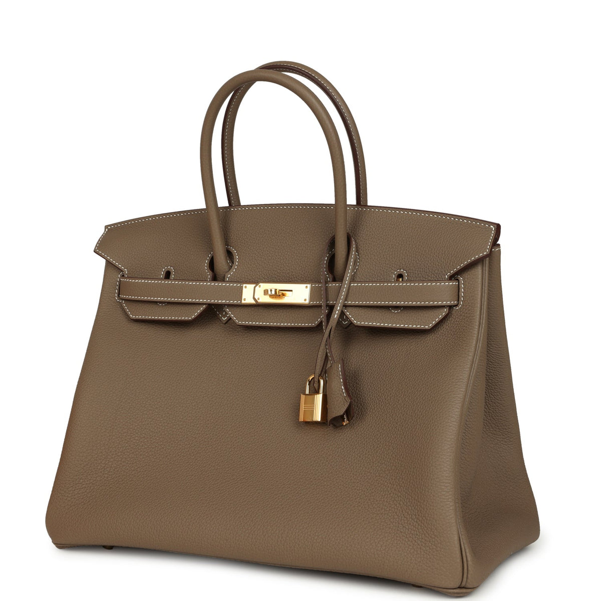 Hermes Birkin 35 Etoupe Togo Gold Hardware