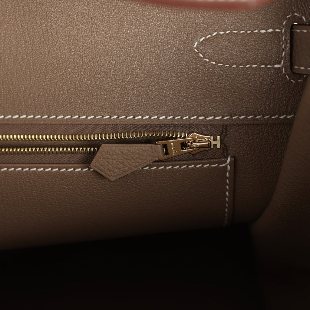 Hermes Birkin 35 Etoupe Togo Gold Hardware