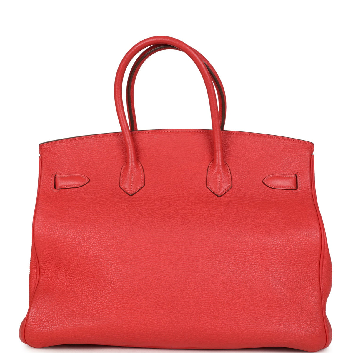 Hermes Birkin 35 Geranium Togo Gold Hardware