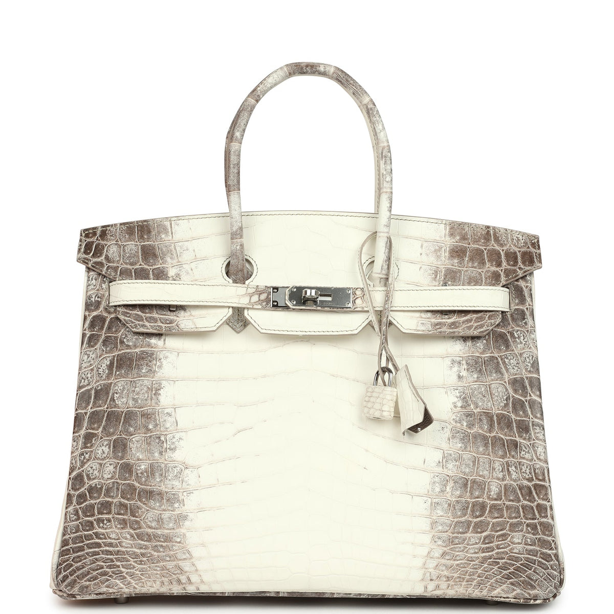 Hermes Birkin 35 Himalaya Niloticus Crocodile Bag