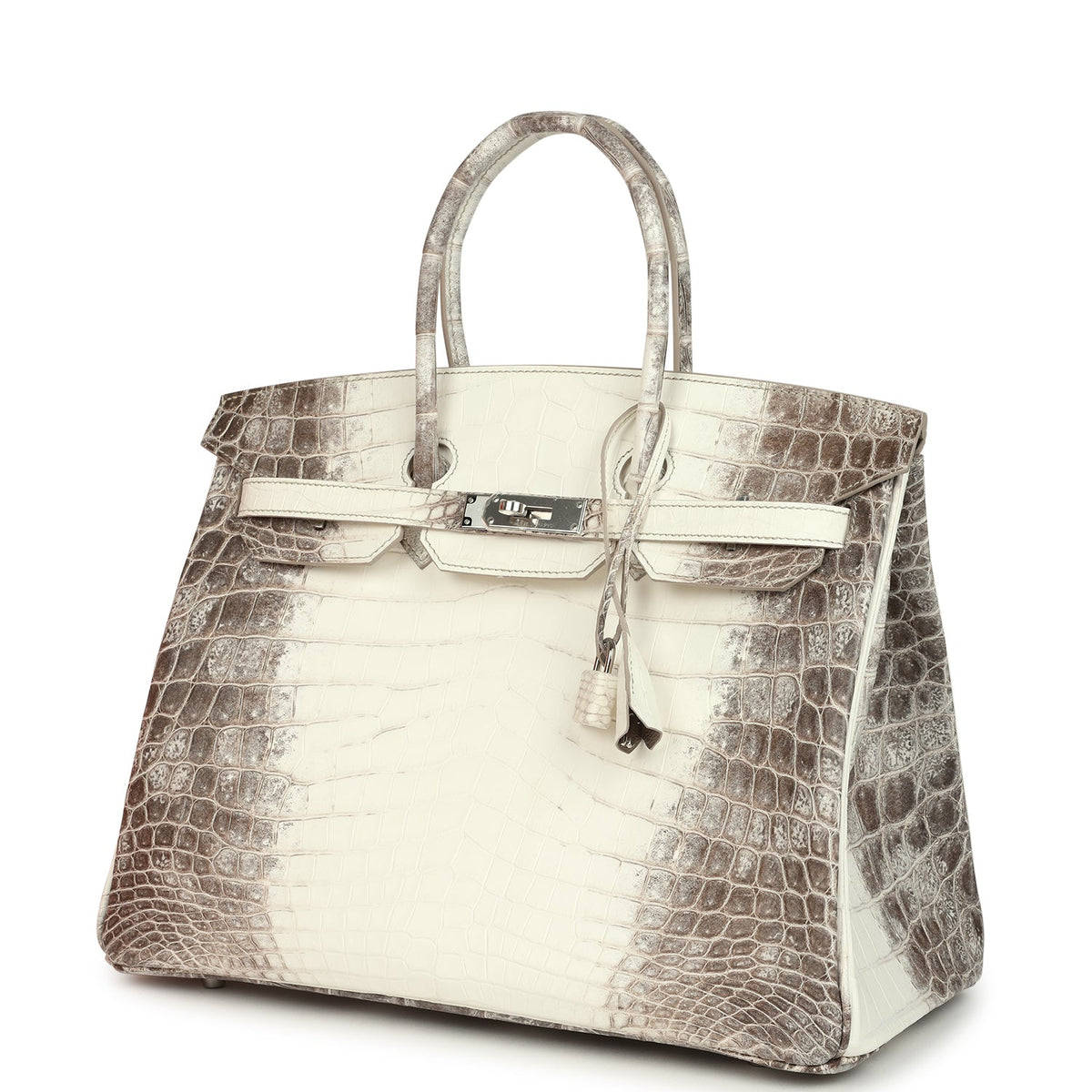 Hermes Birkin 35 Himalaya Niloticus Crocodile Bag