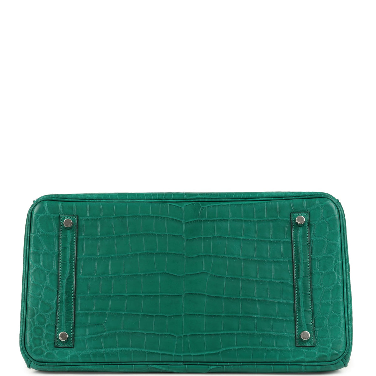 Hermes Birkin 35 Malachite Matte Niloticus Crocodile Palladium Hardware