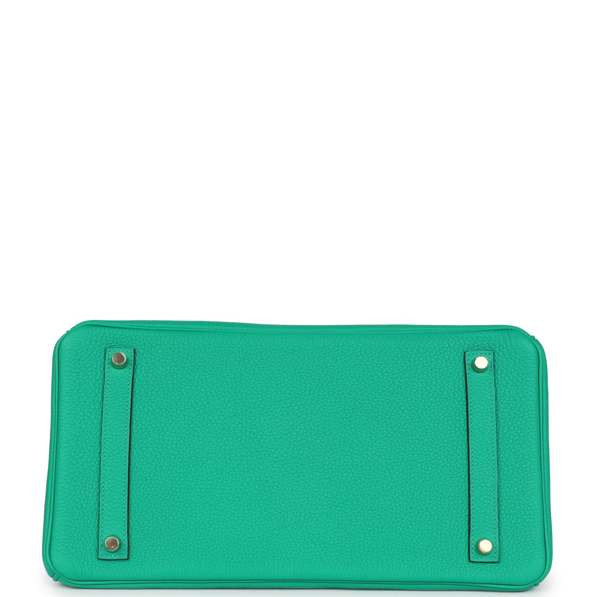 Hermes Birkin 35 Menthe Verso Togo Gold Hardware