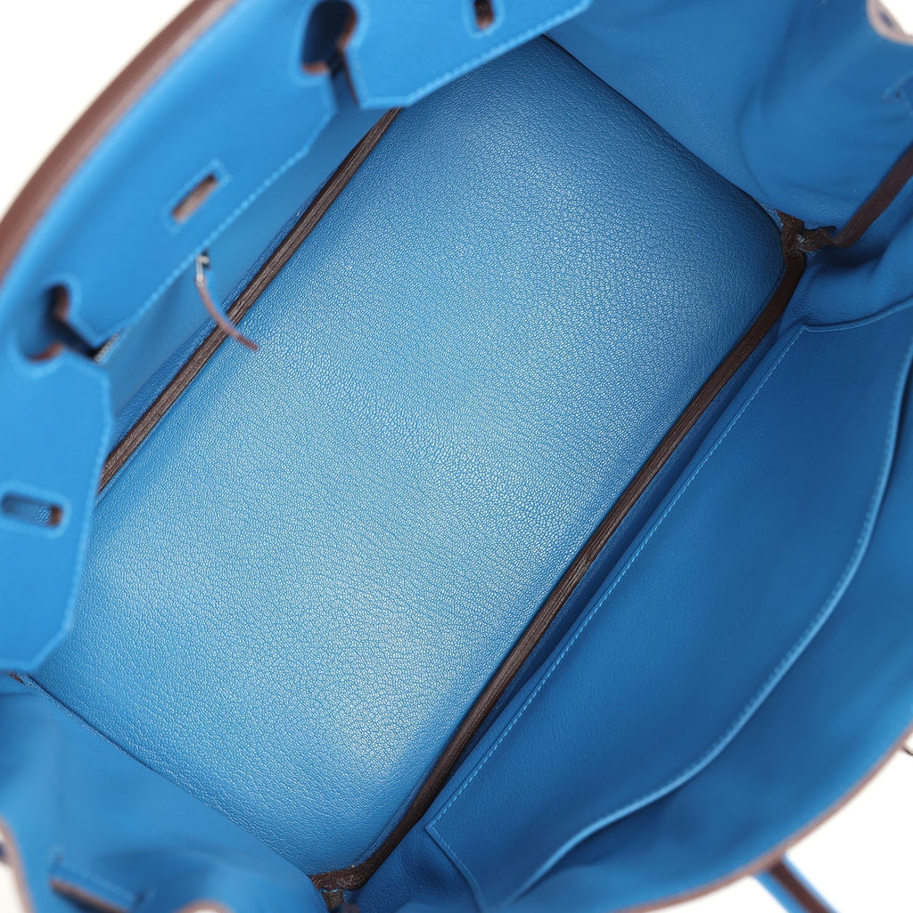 Hermes Birkin 35 Mykonos Togo Palladium Hardware