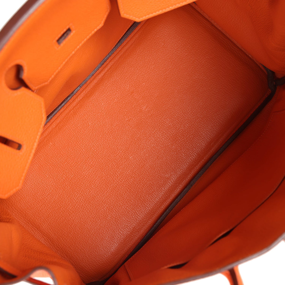 Hermes Birkin 35 Orange Togo Palladium Hardware