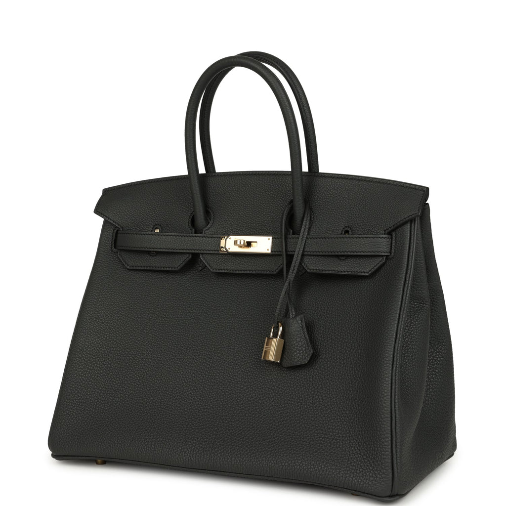 Hermes Birkin 35 Plomb Togo Permabrass Hardware
