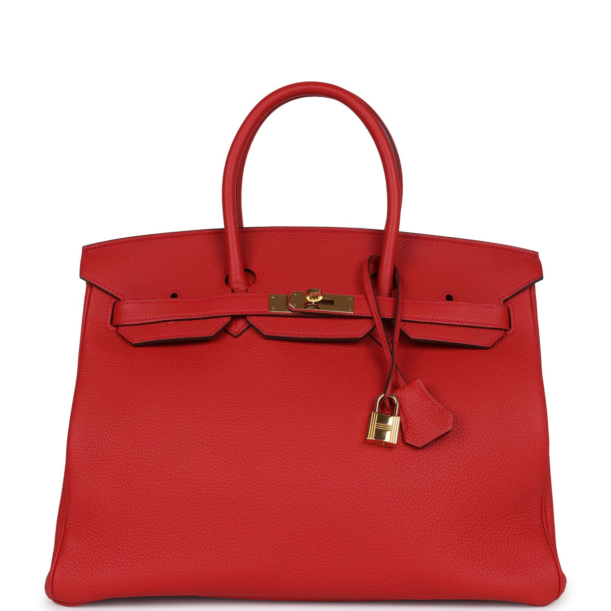 Hermes Birkin 35 Rouge Tomate Togo Gold Hardware