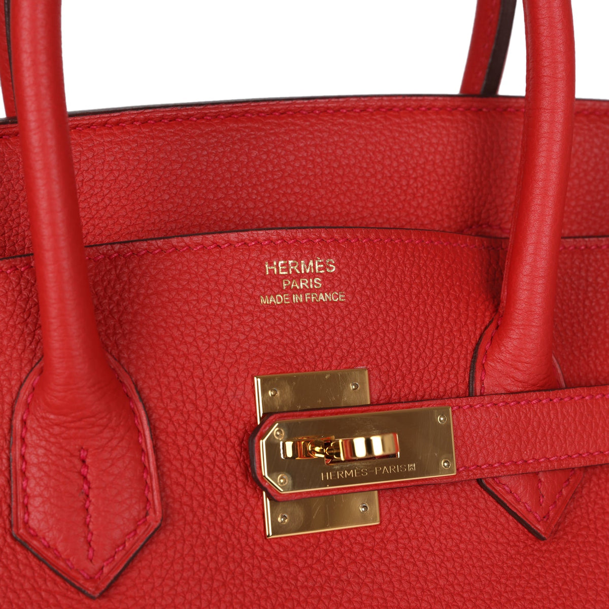 Hermes Birkin 35 Rouge Tomate Togo Gold Hardware