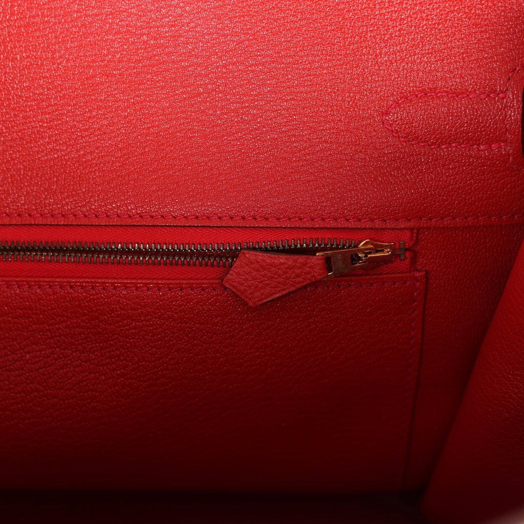 Hermes Birkin 35 Rouge Tomate Togo Gold Hardware