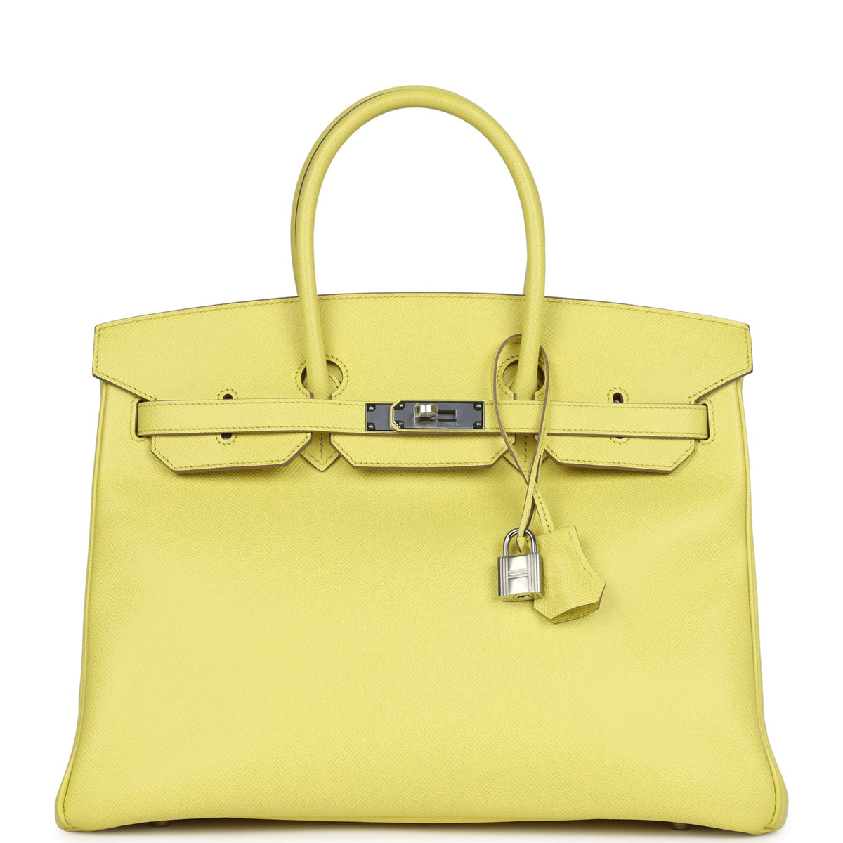Hermes Birkin 35 Soufre Epsom Palladium Hardware