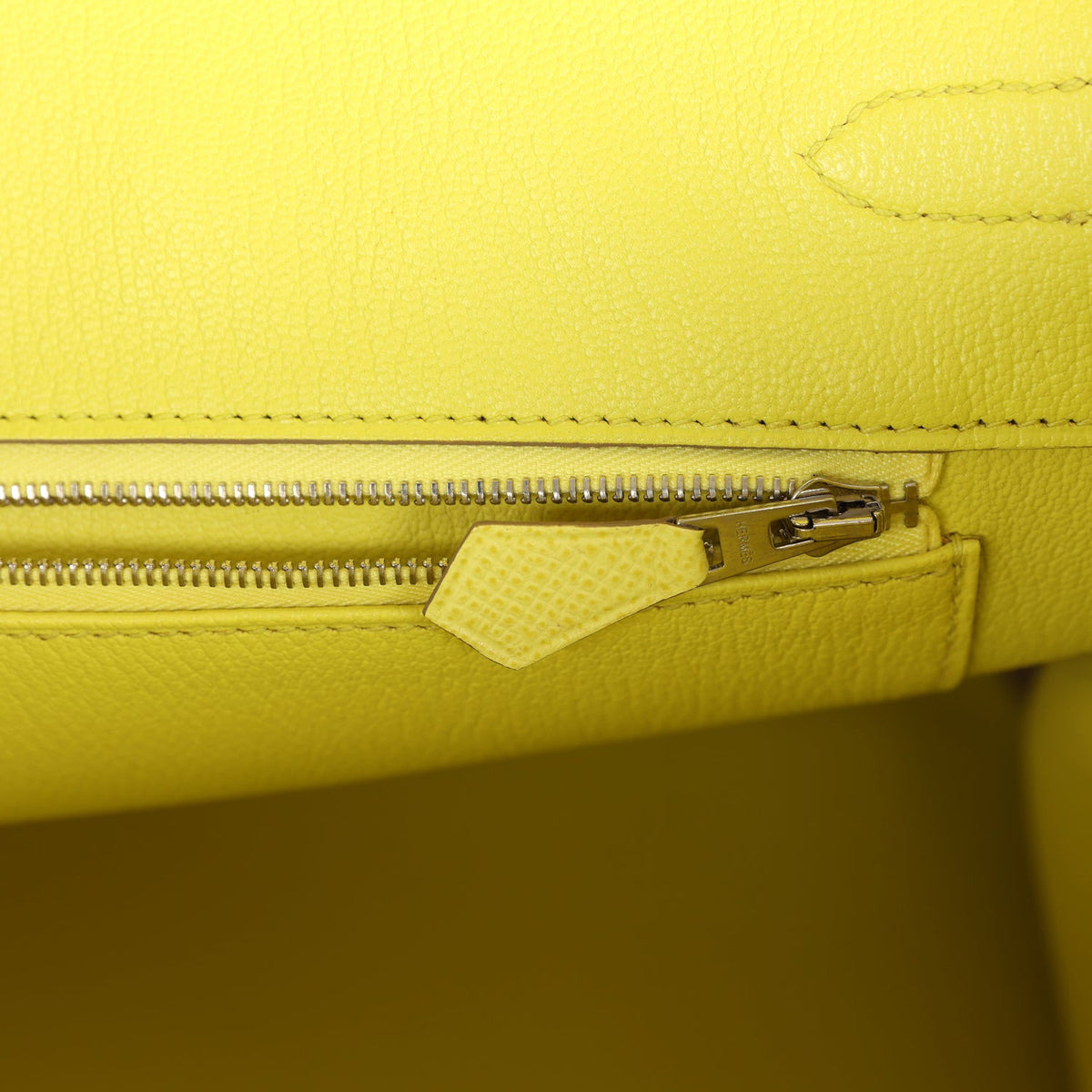 Hermes Birkin 35 Soufre Epsom Palladium Hardware